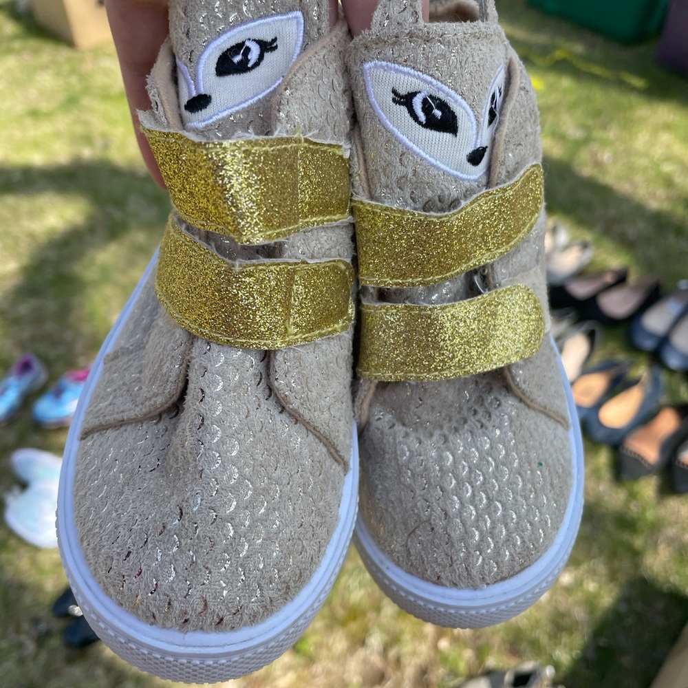 Fox high top sneakers